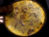 Omelette aux champignons