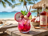 Rhum arrangé litchi fruit du dragon