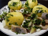 Salade de Harengs fumés pommes de terre
