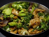 Sauté de poulet asiatique au brocolis