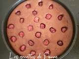 Gâteau au chocolat et aux cerises