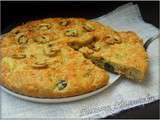 Tarte ukrainienne aux champignons-Грибний пиріг з сиром