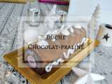 Bûche Chocolat Praliné