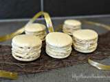 Macarons vanille (meringue italienne c. Felder)