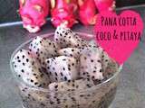 Panna cotta coco & pitaya