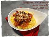 Spaghetti à la sauce puttanesca de Jamie Oliver {sans gluten, sans lactose}