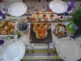 Astuce de la décoration de table spécial repas pic-nique