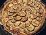 Tarte courgettes fromage