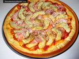 Pizza aux artichauts