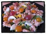Salade de saumon grillé