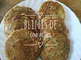 Blinis de courgettes extra