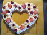 Coeur cake ou number cake pour la saint valentin