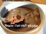 Mousse chocolat magique