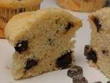 Muffins aux pépites de chocolat (les chunks)