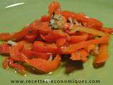 Salade de poivrons rouges au thermomix