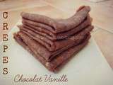 Crêpes Chocolat Vanille
