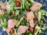Salade express saumon