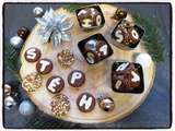 Chocolats de Noël personnalisés