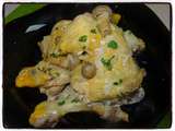 Cuisses de poulet aux champignons (cookéo)