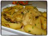Cuisses de poulet et pommes de terre (cookéo)
