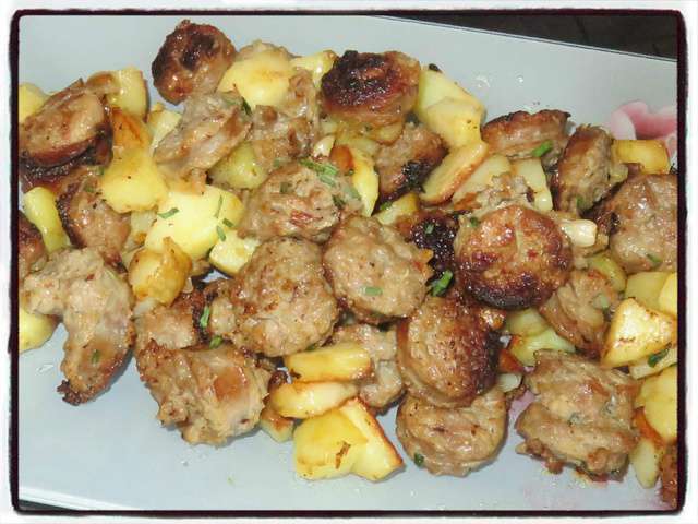 Recettes de Pomme de terre et Saucisse