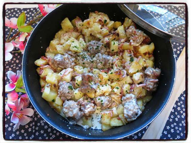 Pomme De Terre Chair à Saucisse Crème Fraîche Recettes de Saucisse - 48