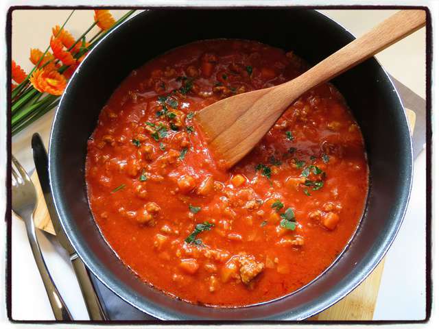 Recettes de Sauce bolognaise