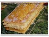 Mille feuille ananas coco