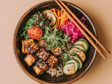 Buddha bowl au tofu