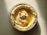 Houmous japonais au miso blanc et ail noir