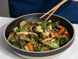 Poêlée de légumes à la sauce soja
