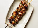 Yakitori au poulet et sauce tare maison