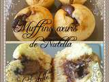 Muffins cœur de Nutella par Estelle