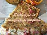 Poivrons farcis au clafoutis de courgettes