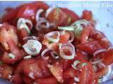 Légère : Salade Tomates Poireau