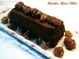 Marron :  Chocolarron  ou délicieux cake au chocolat et aux marrons