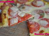 Pizza Omelette Tomates Mozzarella