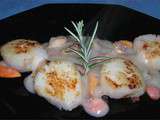 Coquilles St-Jacques sauce dieppoise