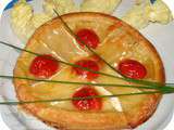 Tartelette feuilletée au Brie et aux Tomates cerises