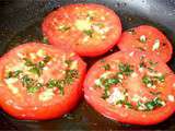 Tomate persillée à l'ail