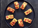 Financiers pistache/griottes
