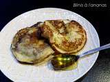 Blinis a l'ananas