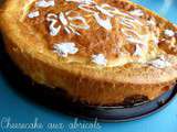 Cheesecake aux abricots