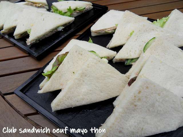 Recettes de Club Sandwich et Thon