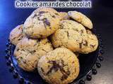 Cookies amandes chocolat