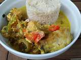 Curry de poisson au citron vert