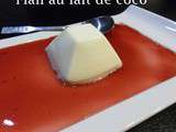 Flan au lait de coco