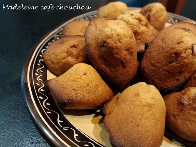 madeleine au café et chouchou