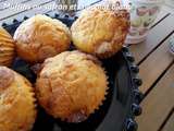 Muffins safran chocolat blanc