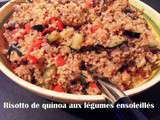 Risotto de quinoa aux légumes ensoleillés